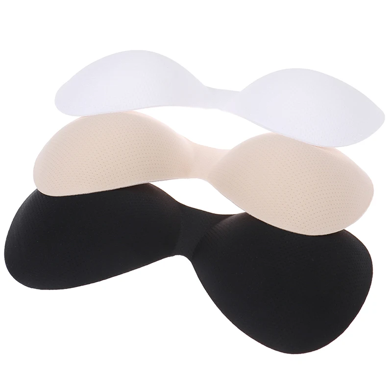 Women Swimsuit Comfortable Inserts Sponge Foam Bra Pads Chest Cup Breast Bra Bikini Insert Chest Pad