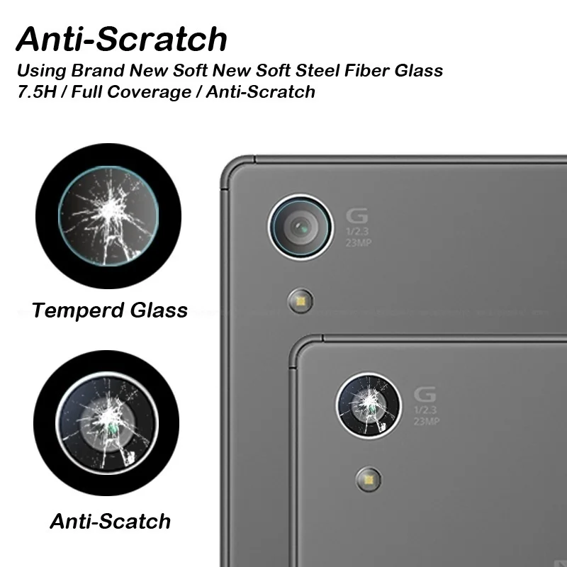 Фото 3 шт./партия, защитная пленка для объектива камеры Sony Xperia Z5 Z4 Z3 Z2 Z1 Z Compact Premium E5 M4 M5 №3