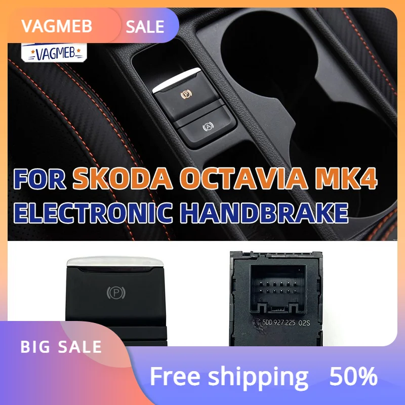 LHD оригинальный 5DD927225 5DD 927 225 для SKODA Octavia MK4 2021-2024 Система помощи при спуске с