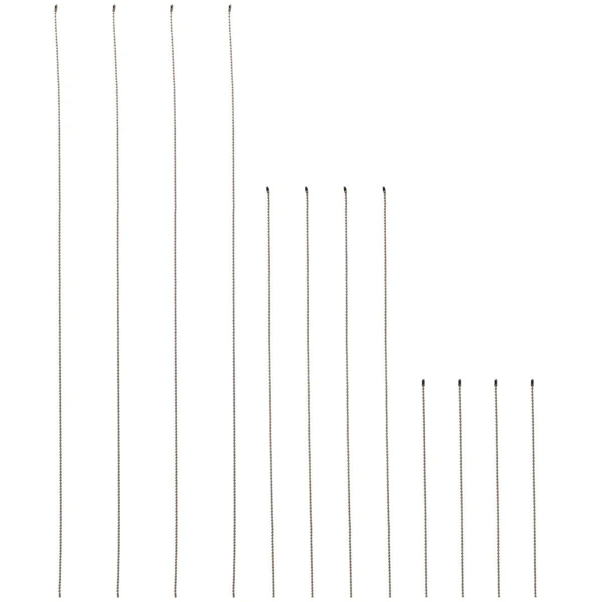 12 шт. удлинитель цепи для потолочного вентилятора бронзовый 12/24/36 дюймов