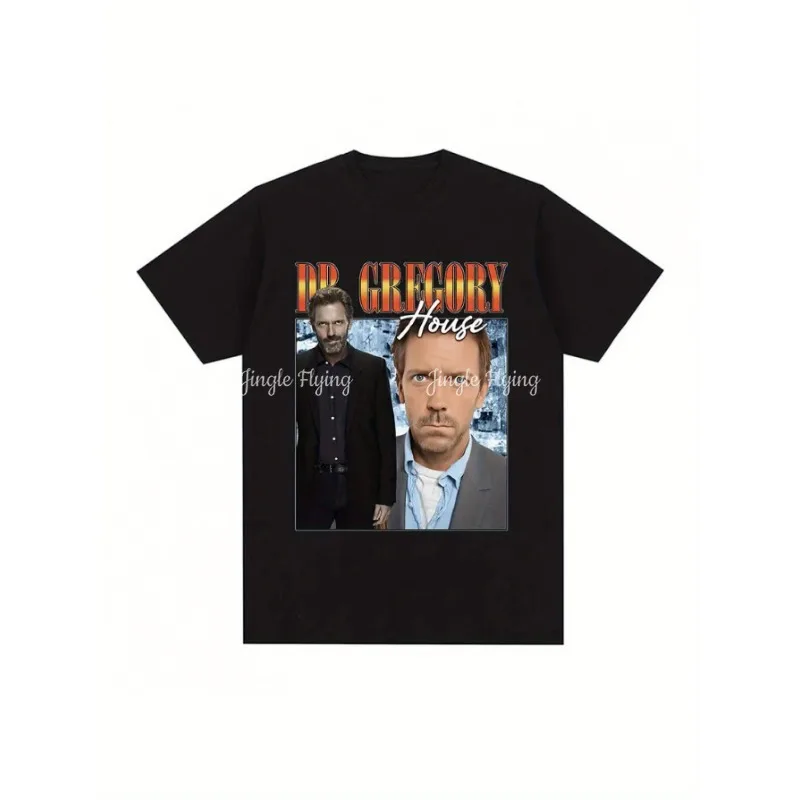 Gregory House Md забавная рубашка с рисунком модные винтажные футболки короткими
