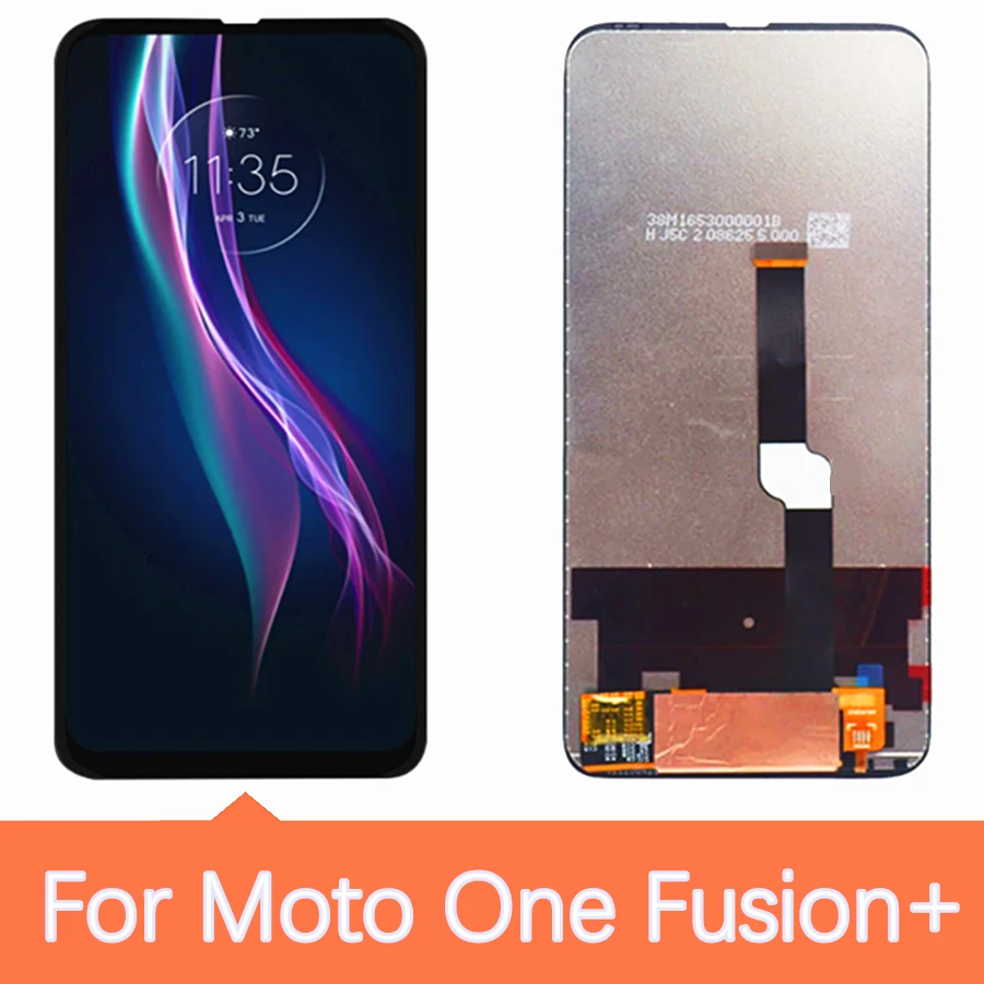 

IPS For Motorola Moto one fusion plus XT2067 LCD Display Touch Screen Digitizer Assembly For MOTO one fusion+ PAKF0002IN LCD