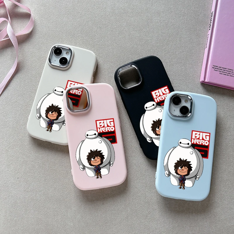 A-6 Baymax Big Hero Черный Белый Розовый Синий Чехол для Samsung A02 A02S A03 A03S A04 A05 A05S A10S A11 A12 A13 5G