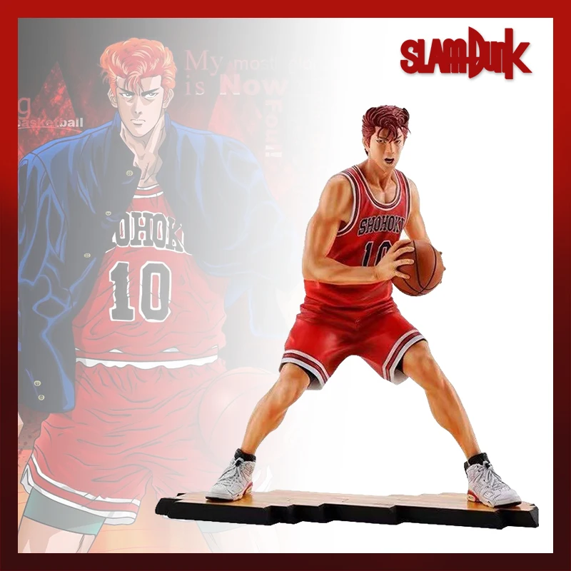 

Slam Dunk Anime Figures 32cm Sakuragi Hanamichi Pass Dribble Action Figurine PVC Collection Model Desktop Decoration Toys Gifts