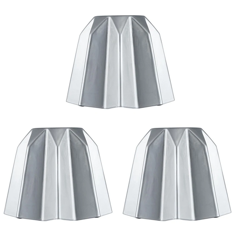 

3X Anodized Aluminum Decorative Mold Cake Bread Pandoro Jelly Chocolate Muffin Household Goods Kitchen Baking Tools A