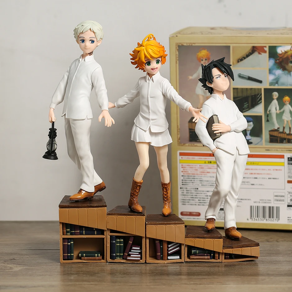 

The Promised Neverland Норман Эмма Рей аниме фигурка ПВХ игрушка Коллекция моделей кукол подарок