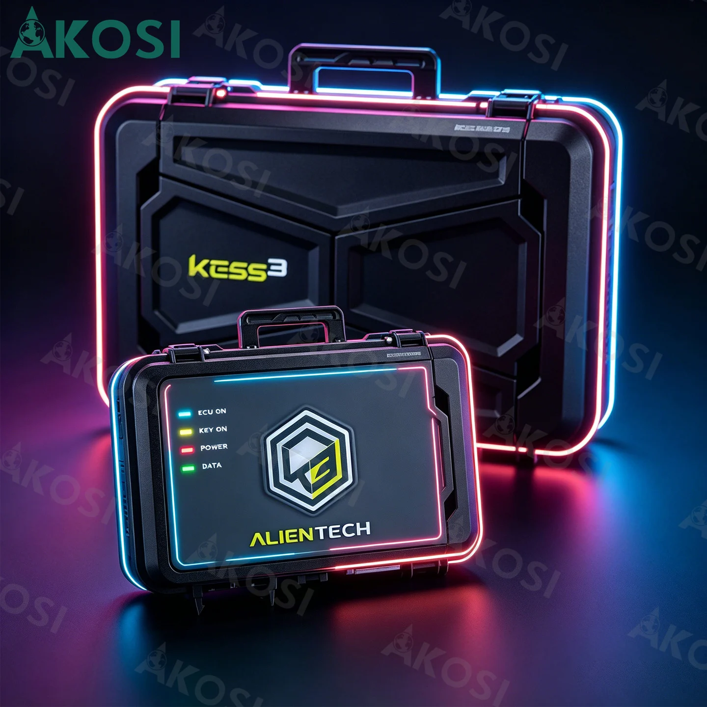 Фото Alientech KESS V3 KESS3: Инструмент для программирования ЭБУ и ТСУ, диагностический сканер OBD в режиме Boot Bench, замена Kess V2 KTAG №1