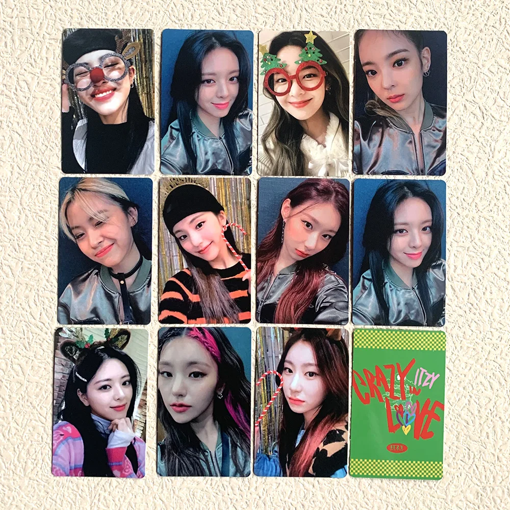 

5pcs/set Kpop Group ITZY Photocard CRAZY IN LOVE WITHDRAMA FAN Picture Postal Cards Card Photo Cards LOMO Card