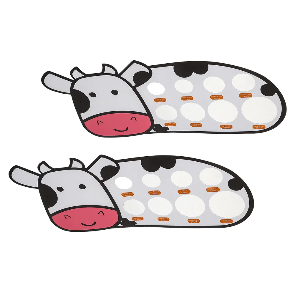 2 шт. аксессуары для груди инструмент измерения размера фланцев соски карта