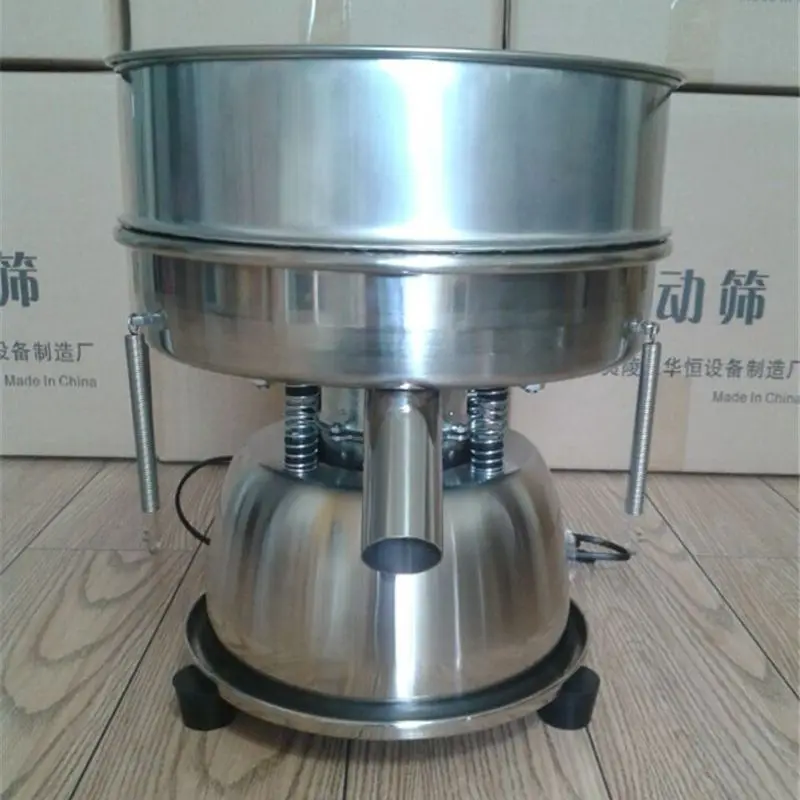 Free Shipping Diameter 30cm Food Electric Screen Sieve Powder Vibration Screening Machine | Processors