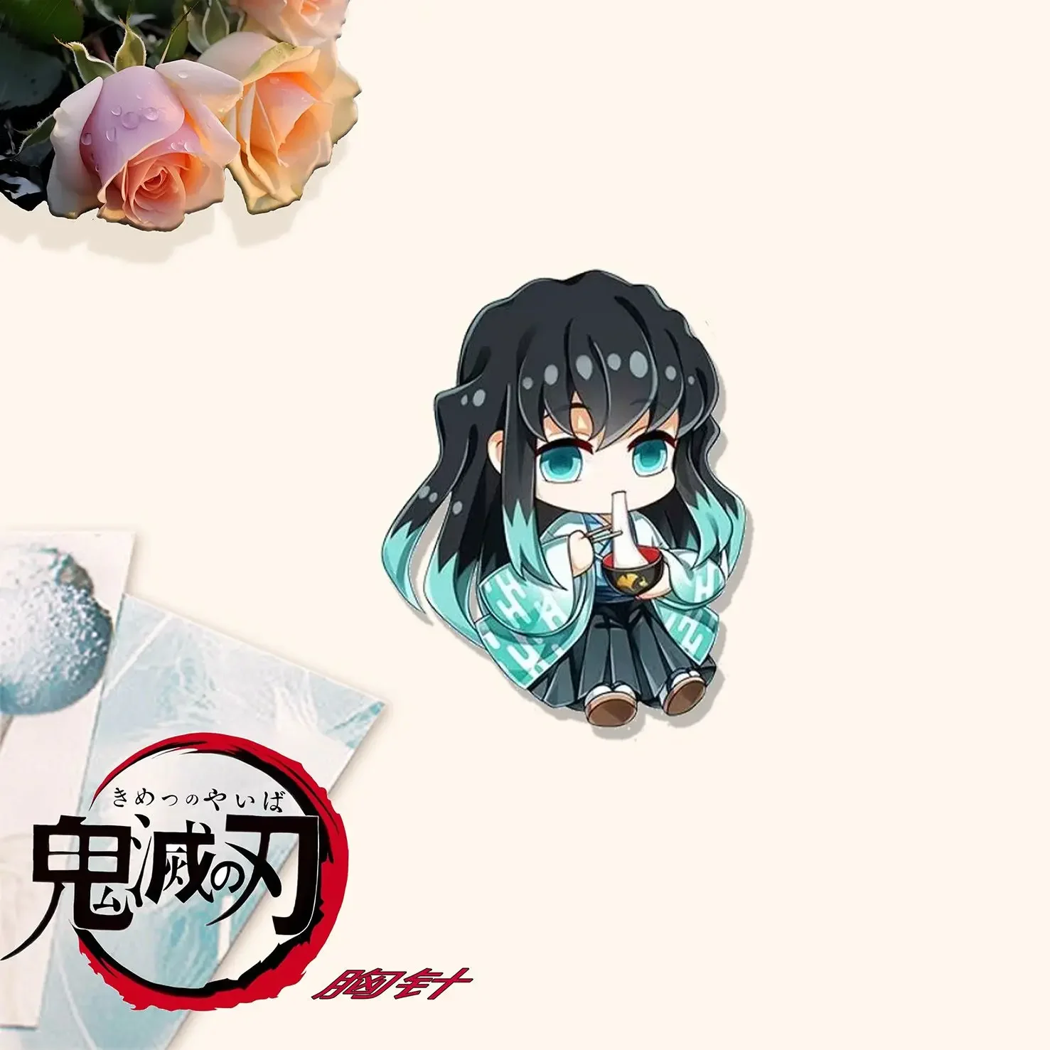 Броши Demon Slayer MINISO