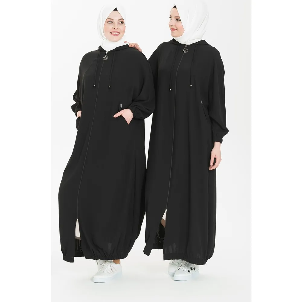 

Dorlie с капюшоном и рукавом летучая мышь темно-синий Ferace 3336