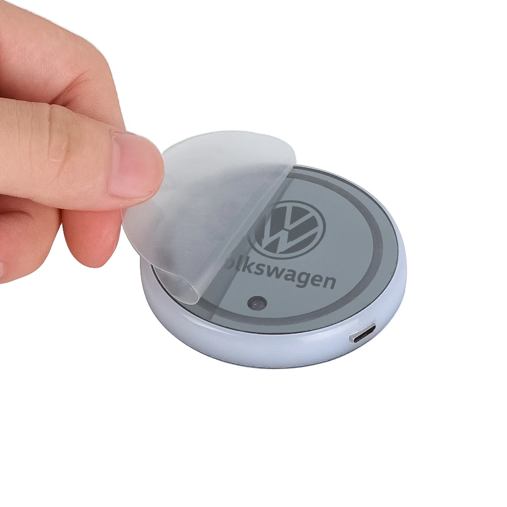 Новая автомобильная светящаяся подставка для чашки воды 6 красочная