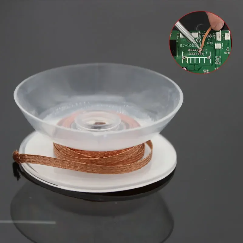 Распайка оплетки, сварочный припой, средство для удаления фитиля, провод, свинцовый шнур, флюс, инструмент для ремонта BGA, ширина 1,5 мм, 2 мм, 2,5 мм, 3 мм, 3,5 мм, 4 мм