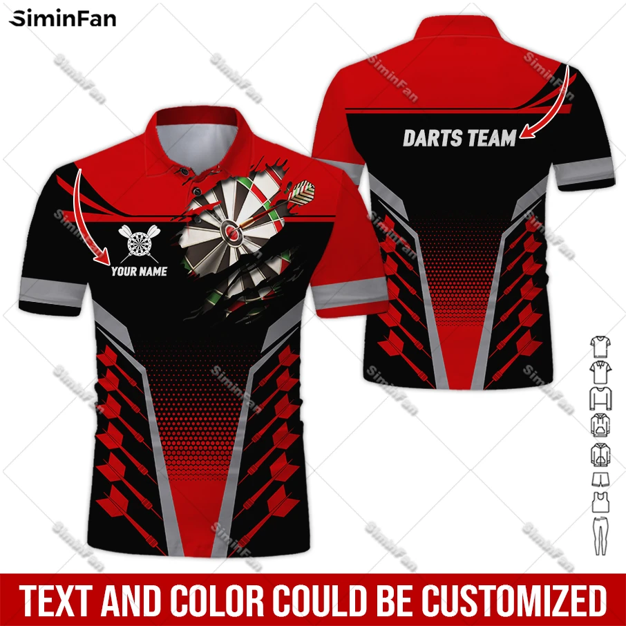 Мужские рубашки-поло с индивидуальным названием мужские 3D принтом Мужская