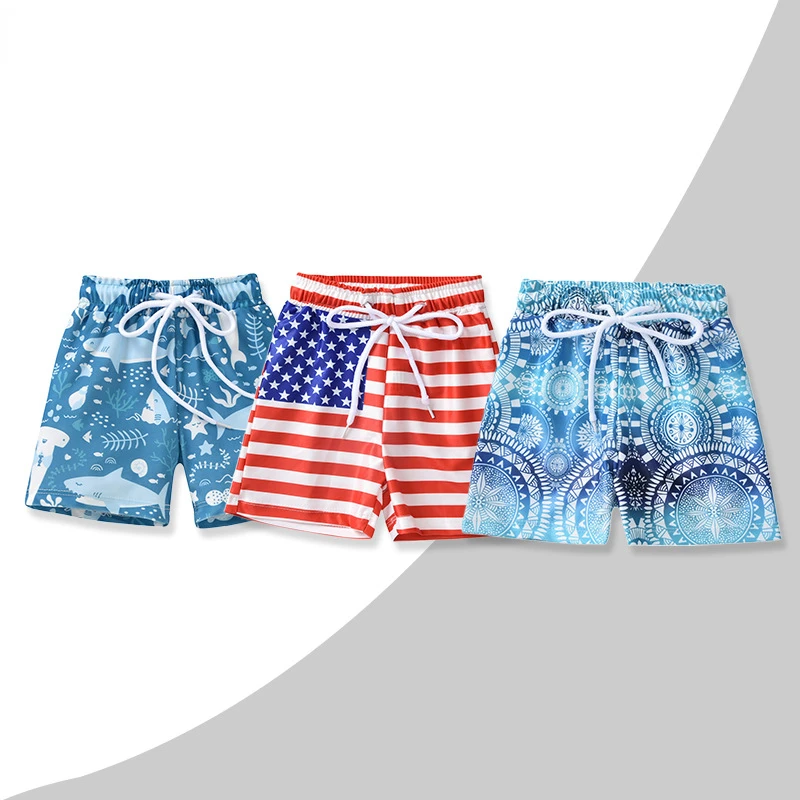 Boys Swim Trunk Bathing Shorts 6 Mothes to 5 Years Old Children Beach Shorts Swimsuit Board Shorts Boys Suit Swimwear Summer