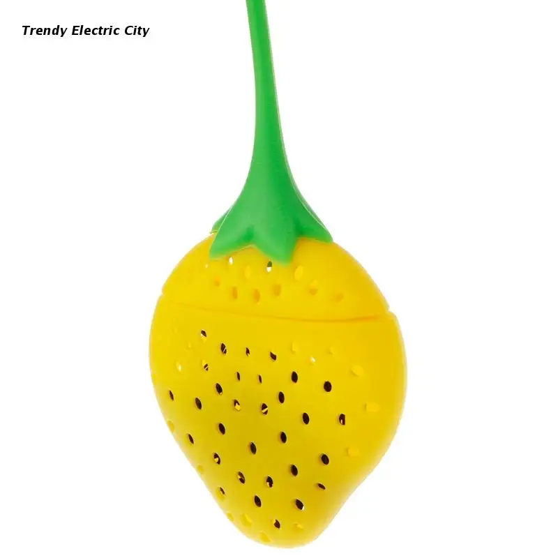 

R9CD симпатичный Силиконовый Фильтр для клубники и чая