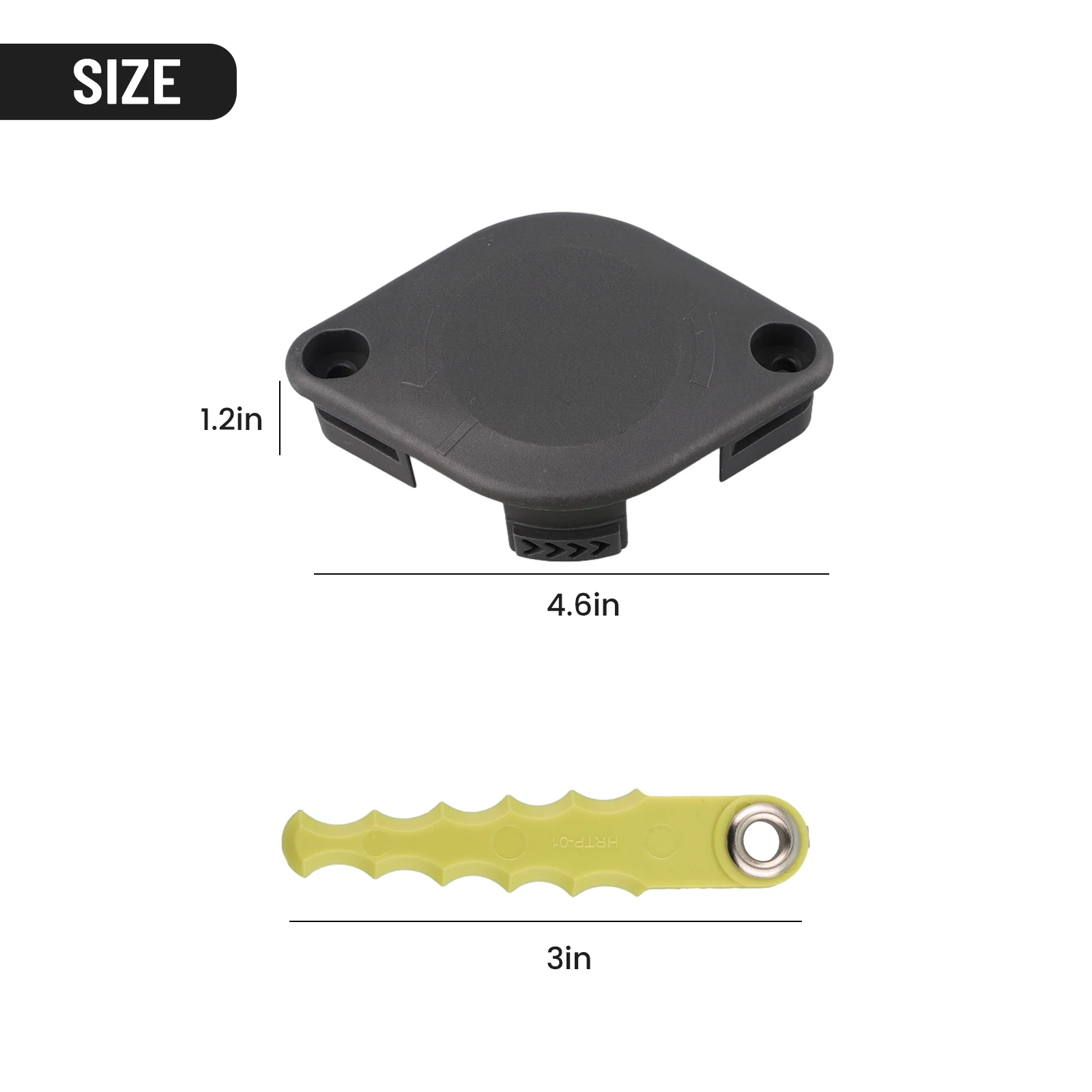 Головка для обрезки с 10 пластиковыми лезвиями RAC155 Пластиковое запасное лезвие