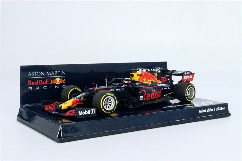 Модель автомобиля MINICHAMPS 1:43 2020 F1 Racing RB16 No33 Max WINNER ABU DHABI