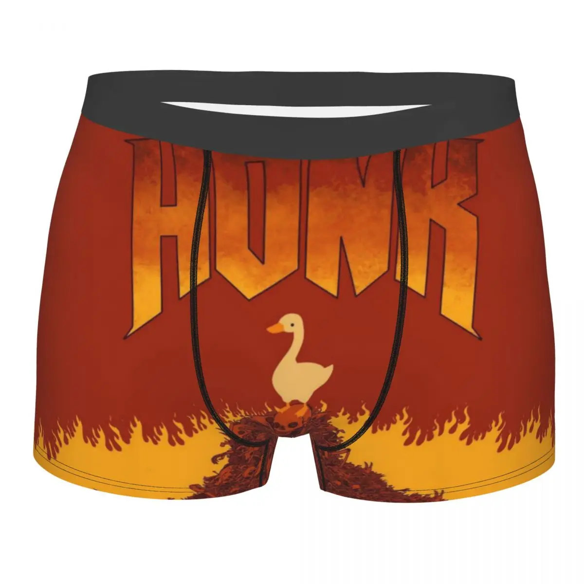 

Hunk Man's Boxer Briefs Untitled Goose Farm Sandbox Game Highly Breathable Underwear High Quality Print Shorts Gift Idea