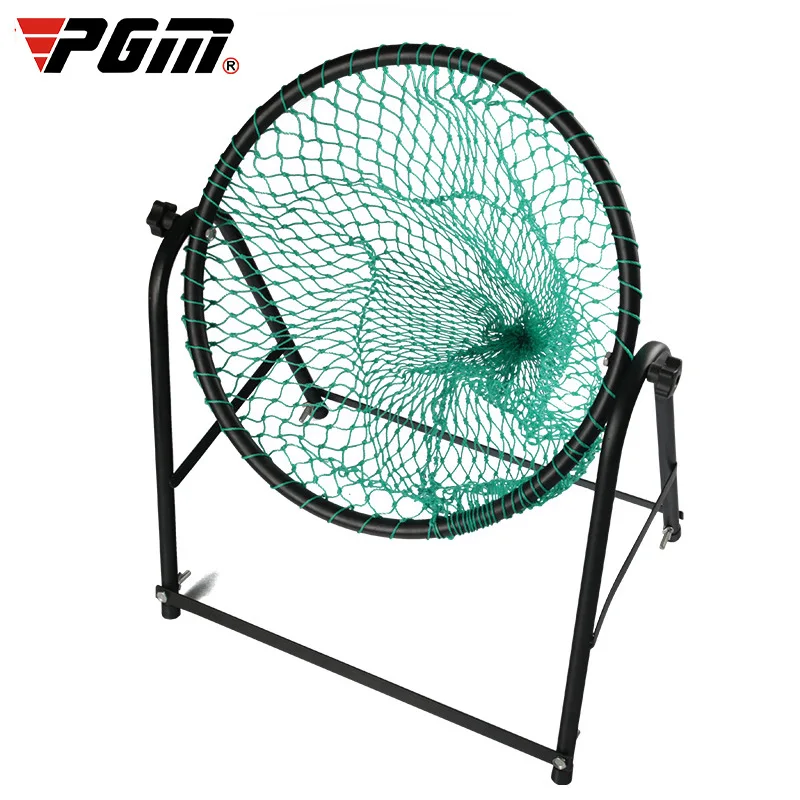 PGM Golf Chipping Net Outdoor Indoor Sport Game Golf Putting Training Cage Portable Adjustable Angle Golf Hitting Practice Net