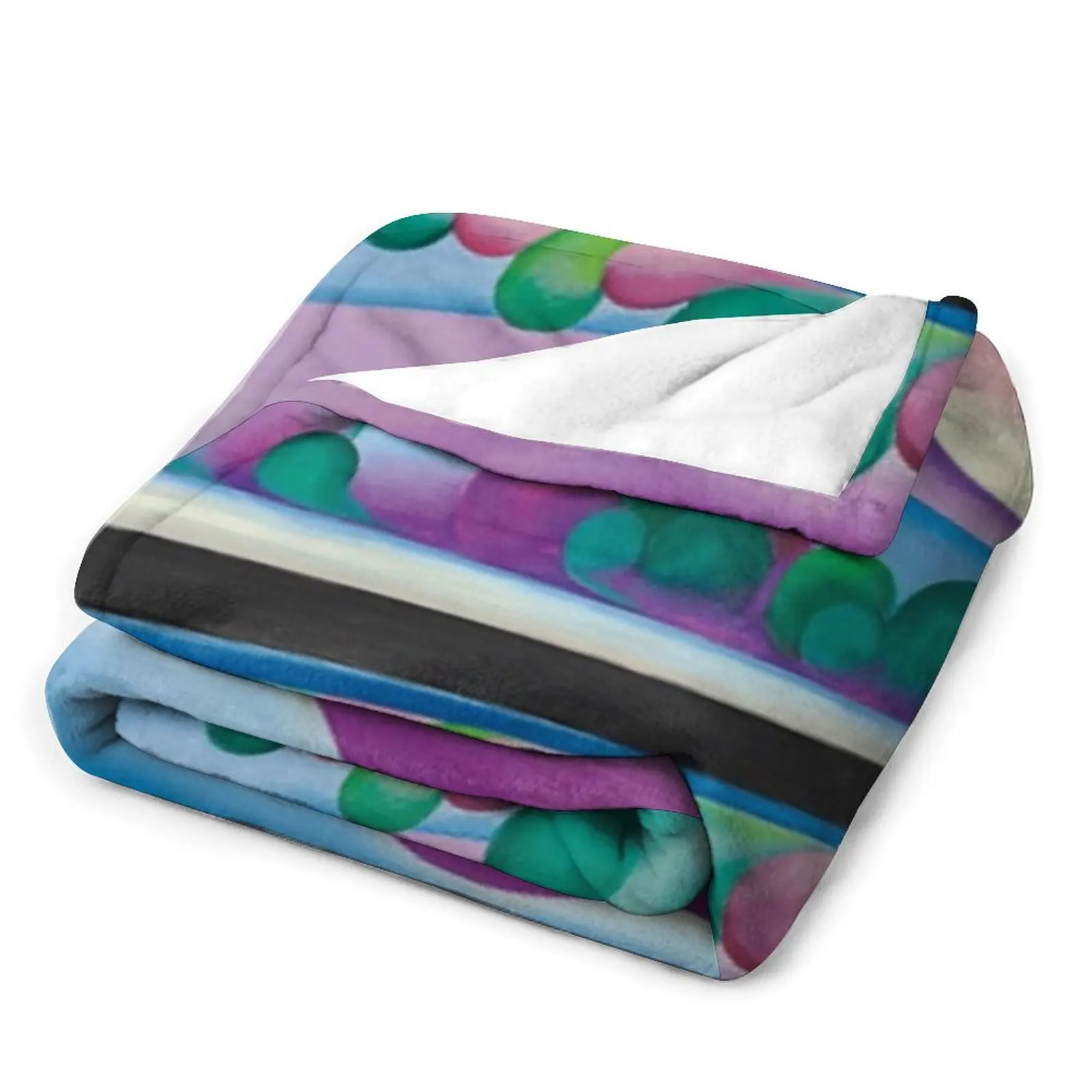 Одеяло Georgia O'Keeffe Lake George Reflection теплое зимнее детское одеяло