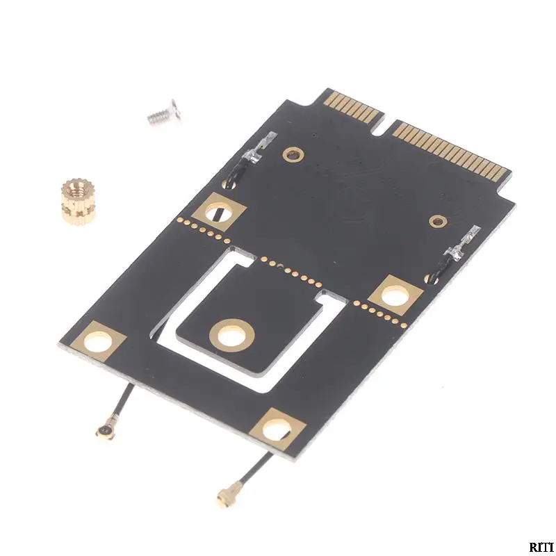 

M.2 NGFF to Mini PCI-E (PCIe+USB) Adapter For M.2 Wifi Bluetooth Wireless Wlan