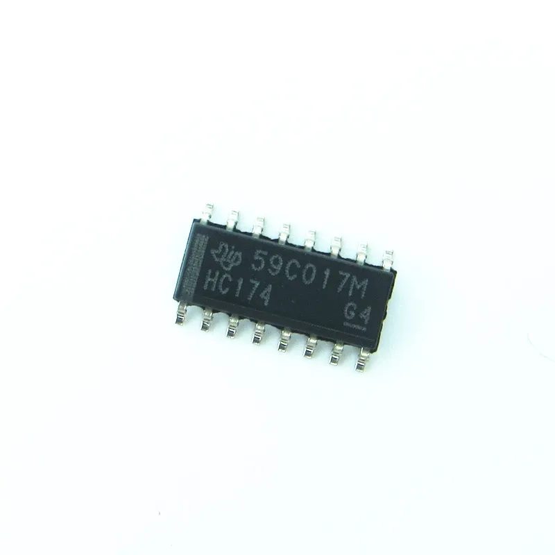 

50 шт., триггер класса SN74HC174DR 74HC174D для трафаретной печати HC174 Sop16d