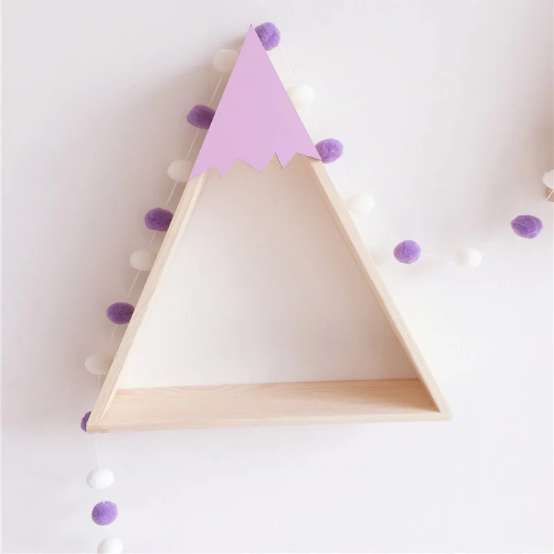 

200CM Scandinavian DIY Wool Ball Wall Hangings Nordic Style Kids Baby Children Room Decorations Home Nursery Wedding Home Decor