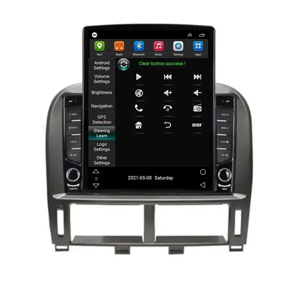 9 7 ''для Lexus Ls430 2003-2006 Автомобильный радиоприемник Android 13.0 Carplay Tesla Экран