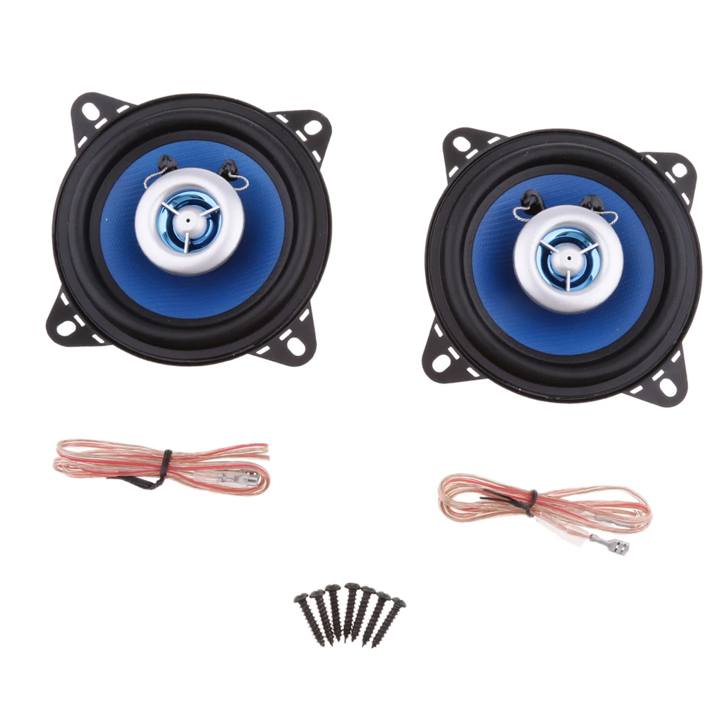 

2 шт. 4 ''Dia 88dB 80W стерео аудио система HIFI коаксиальные динамики