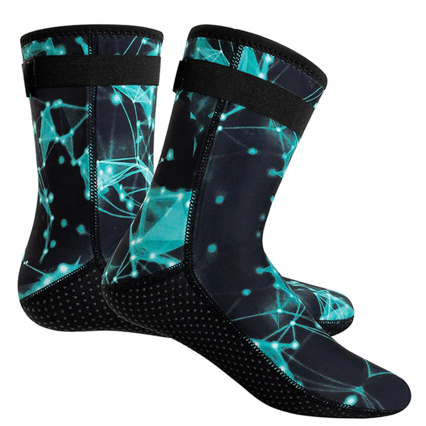 

Men Women Wetsuit Socks 3mm Neoprene Thermal Diving Socks Anti-Slip Sport Socks Water Booties, for Snorkeling Surfing Kayaking