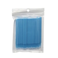 100pcs disposable make up tools individual lashes applicators mascara brush lash extensions cotton swab