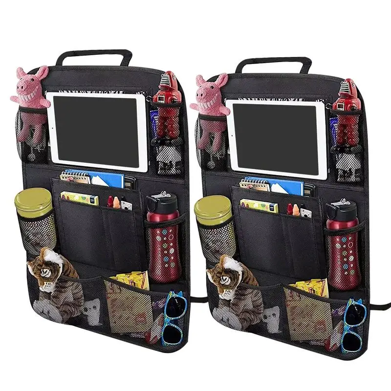 

Органайзер на заднее сиденье автомобиля, водонепроницаемый Органайзер на сиденье автомобиля, 2 шт., органайзер на заднее сиденье автомобиля, органайзер для хранения на заднее сиденье автомобиля