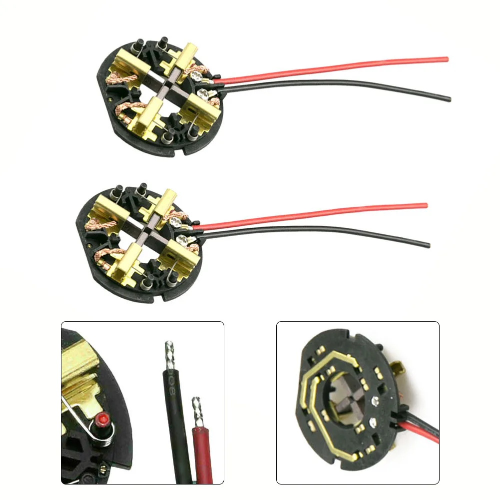 2 шт. угольные щетки Black Line Negative C18ID C18PD C18IW HD18DD Red положительные