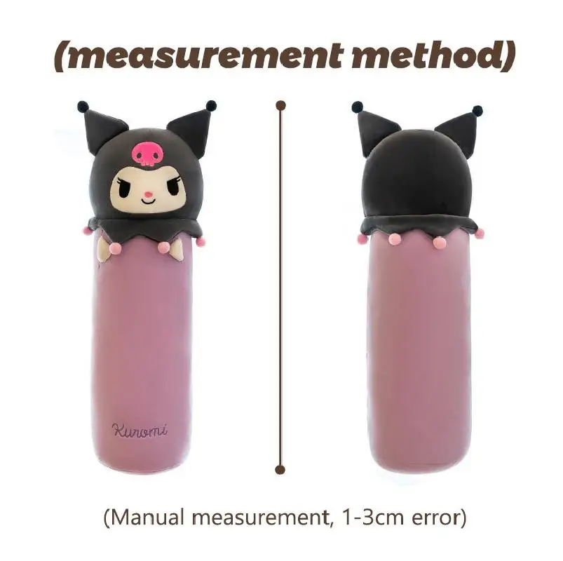 Подушка плюшевая аниме Sanrio Kuromi Melody 60-80 см |