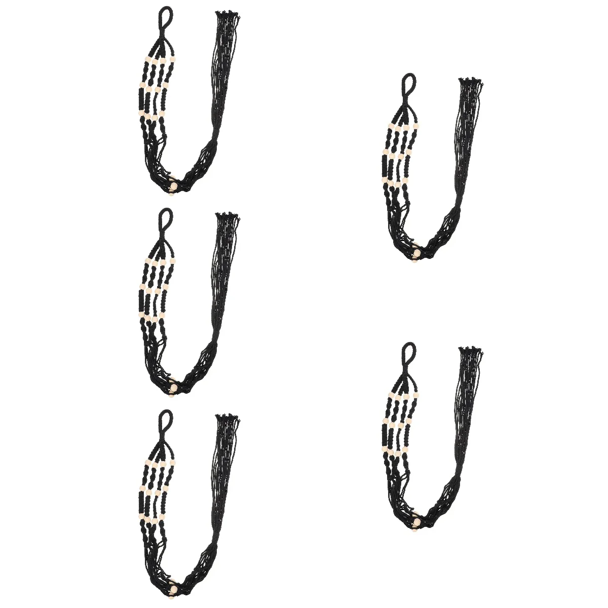 

Вешалка для помещений, подвесная корзина, богемный декор, вешалки для цветов, тканые плантаторы, искусственная стена, макраме, горшок из рот...