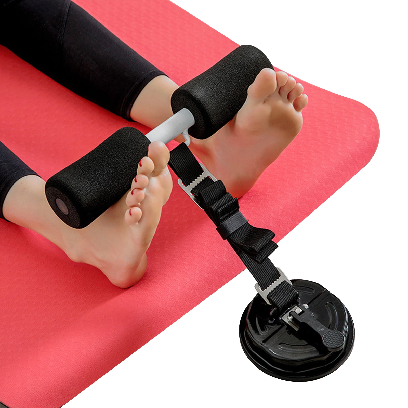 

Hamstring Curl Strap Adjustable Hamstring Curl Machine Sit Up Exercise Equipment With Padded Ankle Bar For Adults Teens
