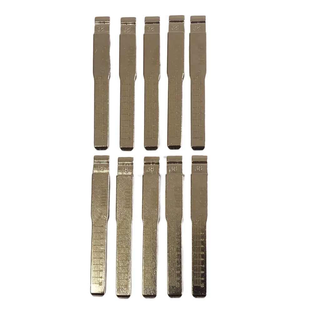 Лезвие для ключа Lishi HU101 #38 с гравировкой 10 шт.