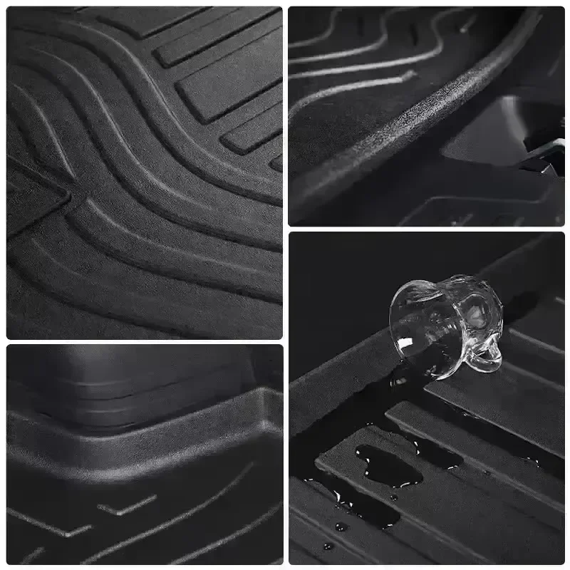 Автомобильный задний багажник грузовой поднос коврик в ковер для Volkswagen T-ROC 2018-2024