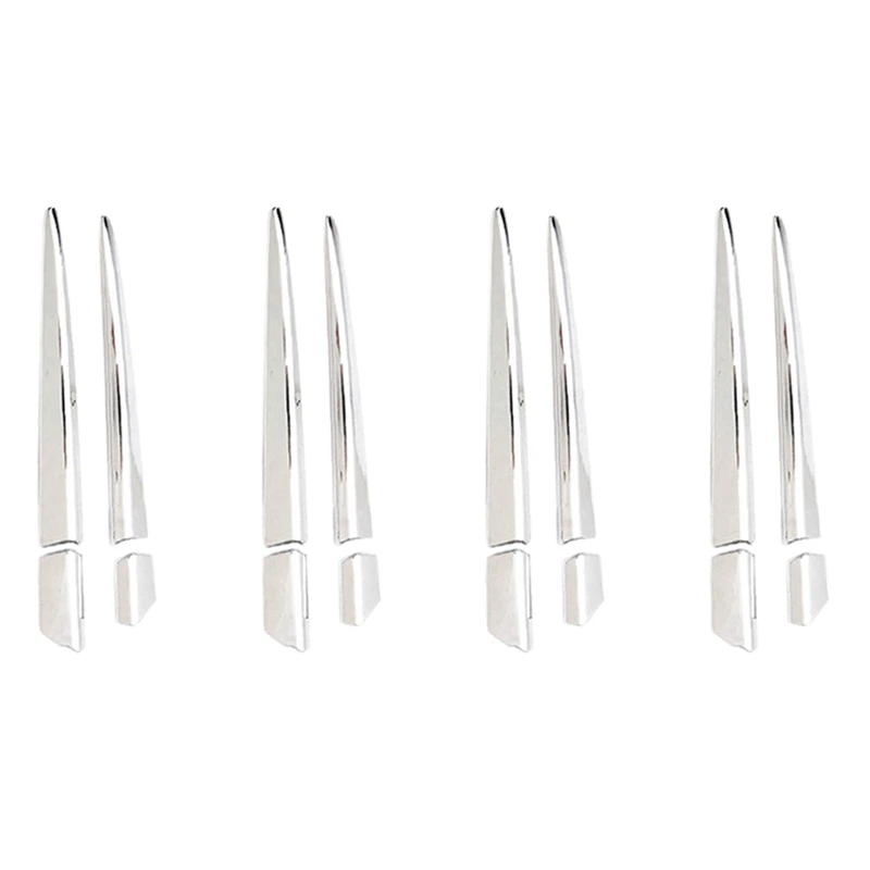 

4X For Honda CIVIC 10Th Coupe Car-Styling Car Rearview Mirror Sequins Trims Stickers Exterior Decoration Cover