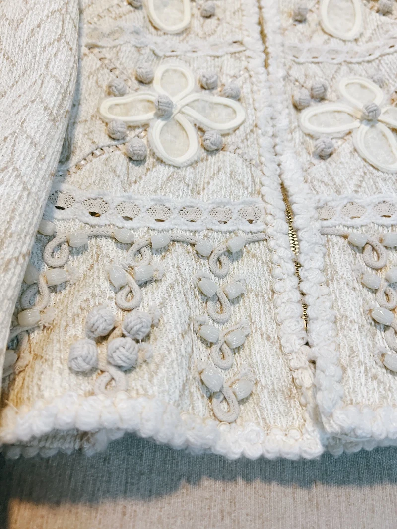 Женская бежевая верхняя одежда ANFEIOUNA Осеннее винтажное Королевское дамское