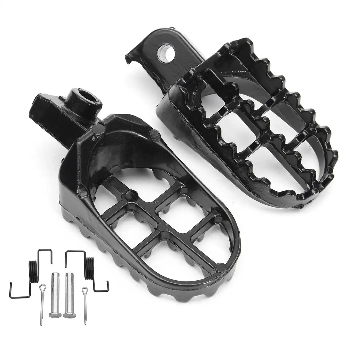 

Universal Aluminium Footrest Foot Pegs Footpeg For Yamaha PW50 PW80 TW200 For Honda XR/CRF Pit Dirt Bike Motocross Motorcycle