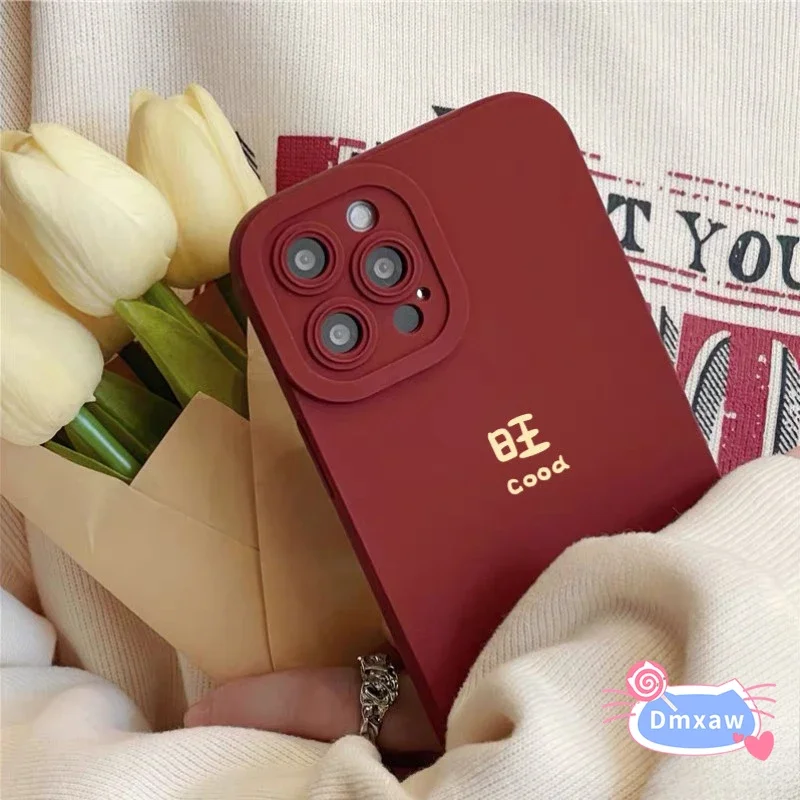 Для Vivo X30 X27 Pro X23 X21 UD Z5X Z1 Z1X чехол для телефона новогодний мягкий с красной линзой и