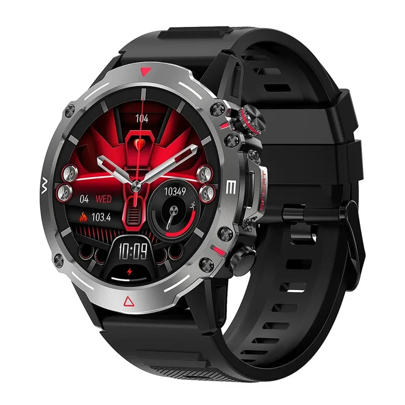 

HK87 AMOLED Smart Watch Men's Bluetooth Call 1.43-inch Screen NFC AI Voice Heart Rate 410mAh Battery Outdoor Sports Smart Watch