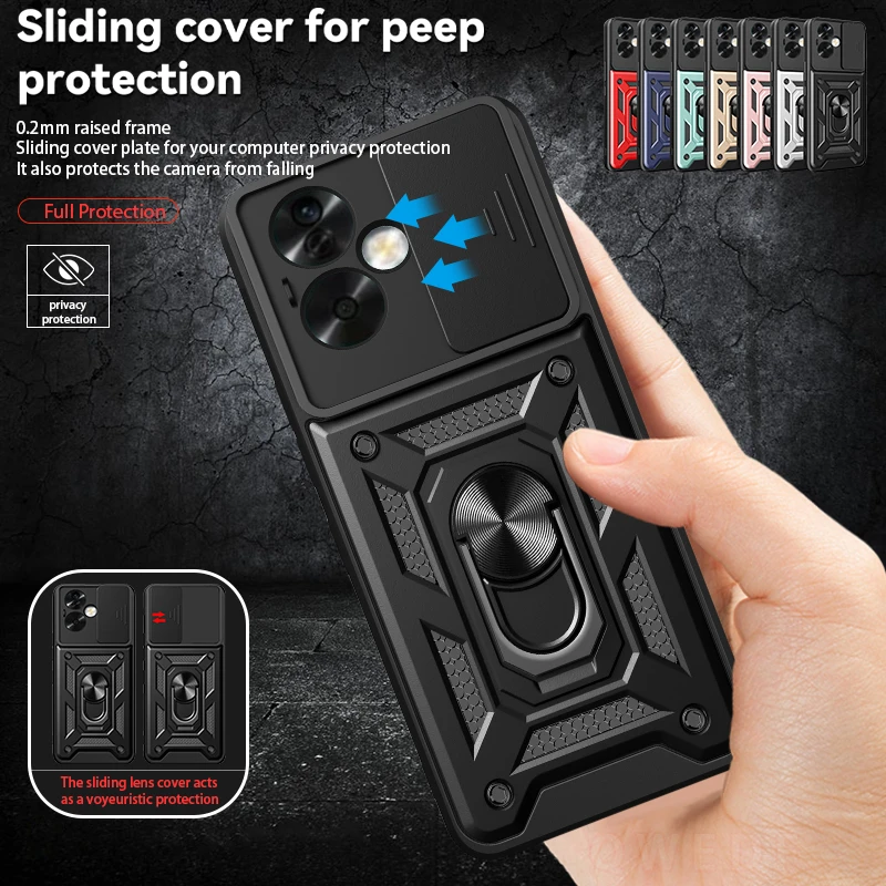 Для OPPO A79 5G чехол Φ Lens Protect слайд-камера для телефона A 79 CPH2553 Back Cover