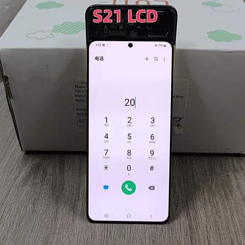 120 Гц для Samsung Galaxy S21 5G Super AMOLED экран дисплея G991F G991U G991B/DS G990F ЖК-дисплей сенсорный экран, с дефектом