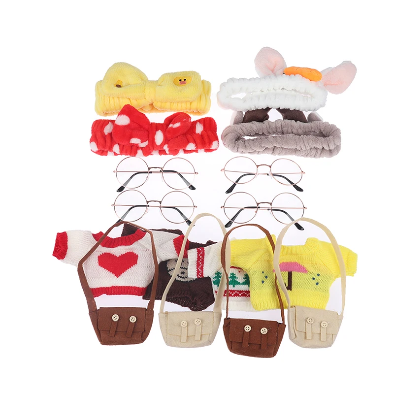 

For Lalafanfan Duck Clothes Lalafanfan Duck Toy Dolls Accessories Clothes Set Plush Toys Cartoon Duck 30Cm Stuffed Gilr Gift