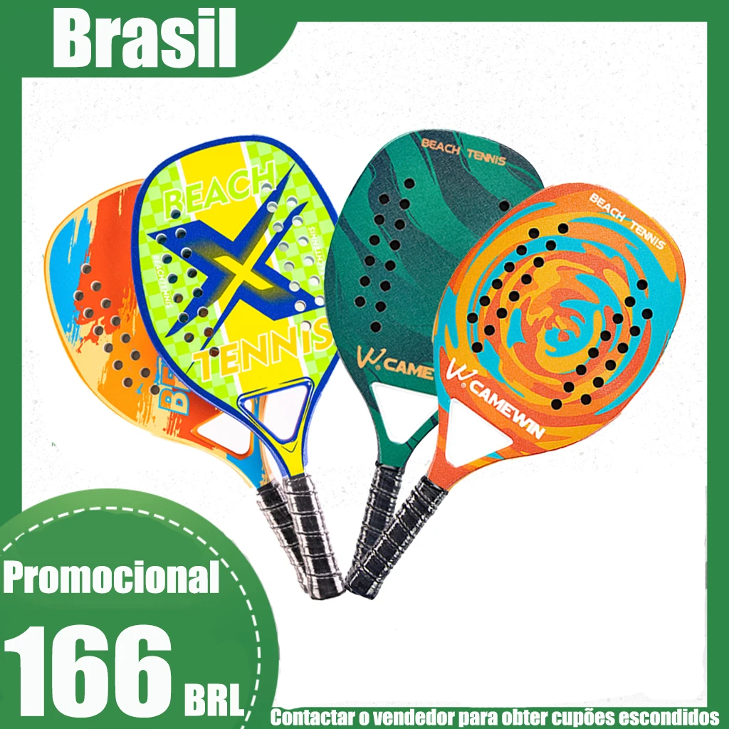 

1 шт. Raquete Beach Tennis Soft EVA Face Raqueta With Bag Raqueteira Raquete Beach Tennis Profissional Carbono