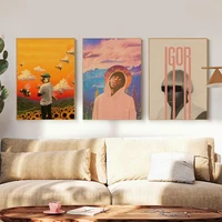 tyler the creator good quality prints and posters vintage room bar cafe decor posters wall stickers